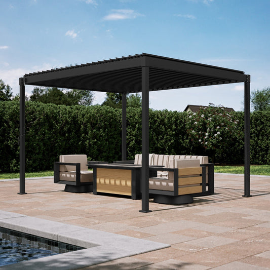 MIRADOR 80S 10’x12′ PERGOLA