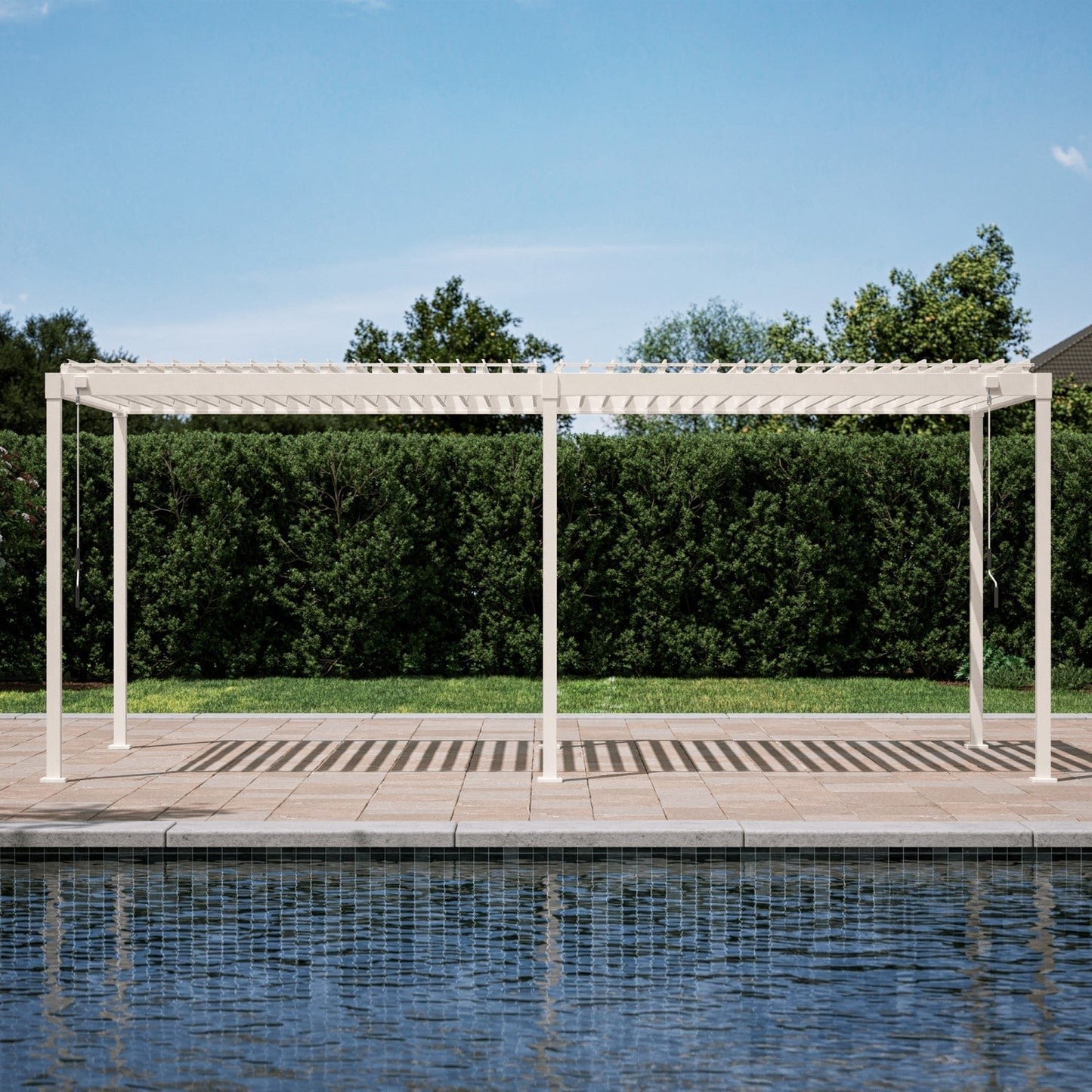 MIRADOR 80S 10’x20′ LATTE PERGOLA