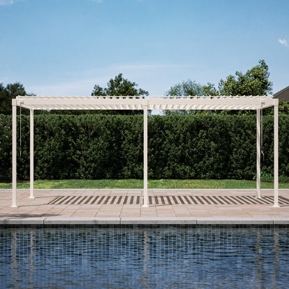 MIRADOR 80S 10’x20′ LATTE PERGOLA