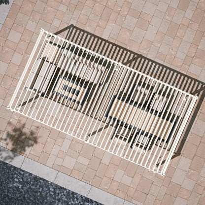 MIRADOR 80S 10’x20′ LATTE PERGOLA