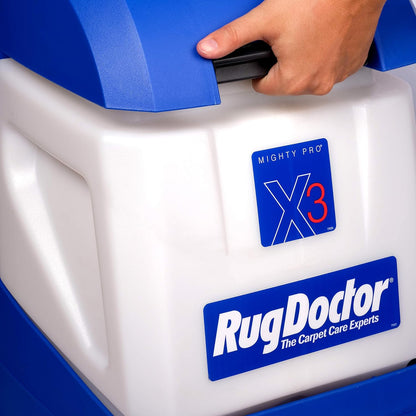 Rug Doctor X3 Commercial Carpet Cleaner Pet Pro Pack with Stain & Odor Removers