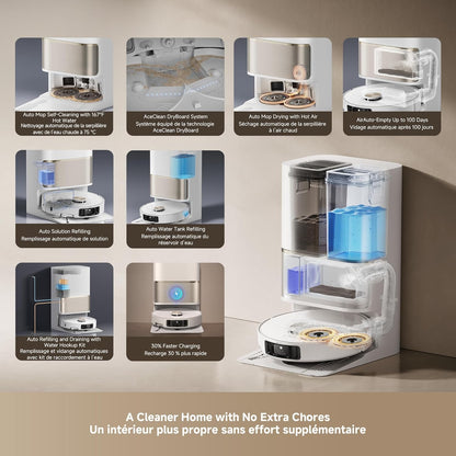 DREAME L50 Ultra Robot Vacuum & Mop, 19,500Pa, Auto-Empty