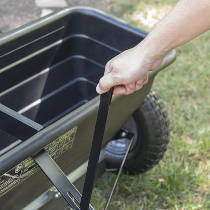 Agri-Fab 45-0543 Tow-Behind 100 lb Lawn & Garden Spiker Seeder Spreader