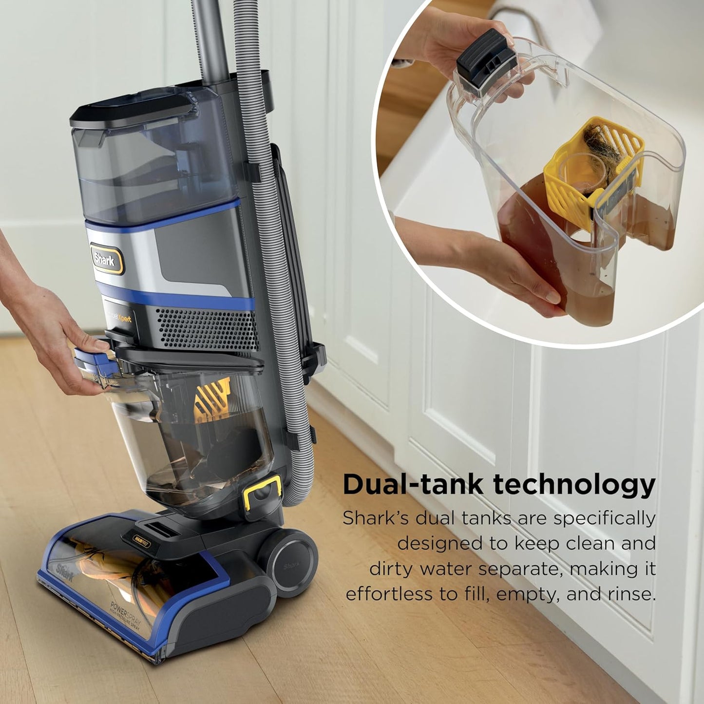 Shark CarpetXpert Carpet & Upholstery Cleaner with StainStriker, EX201