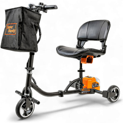 SuperHandy Foldable 3-Wheel Mobility Scooter for Adults, 13-Mile Range, Travel Friendly