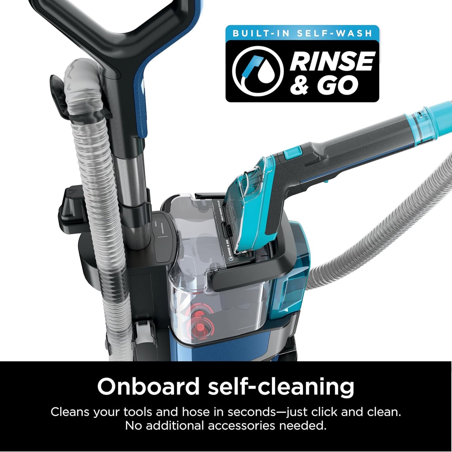 Shark CarpetXpert Carpet & Upholstery Cleaner with StainStriker, EX201