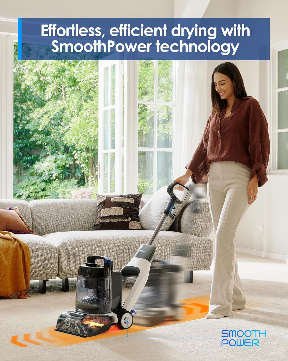 Tineco CARPET ONE Cruiser Smart Carpet Cleaner with Self-Cleaning & FlashDry