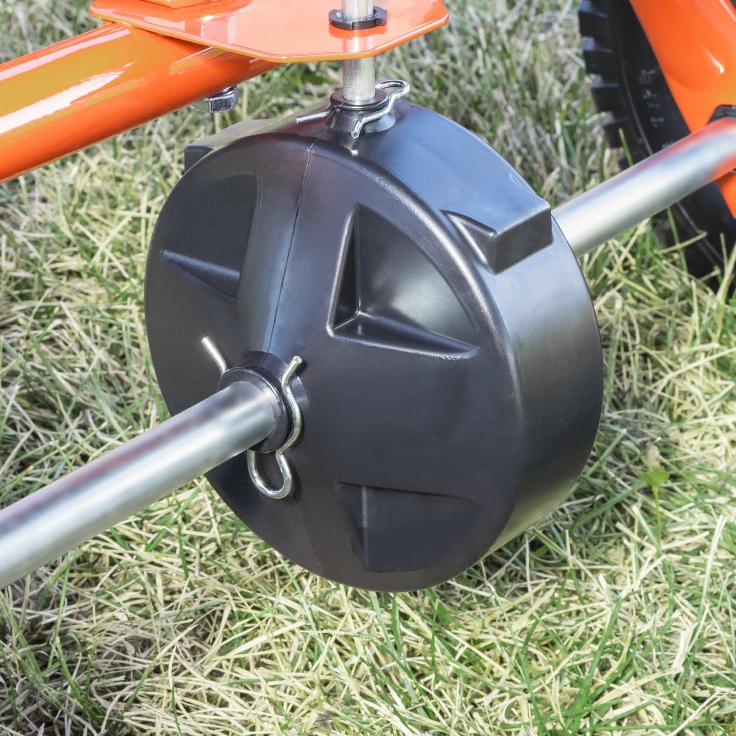 Agri-Fab 45-0543 Tow-Behind 100 lb Lawn & Garden Spiker Seeder Spreader