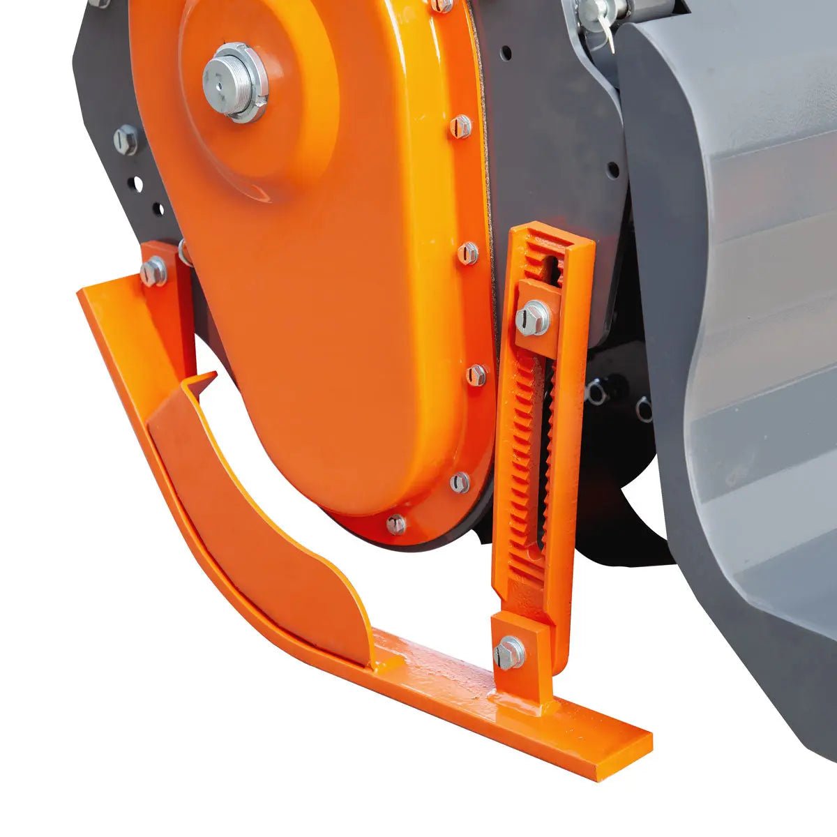 83″ 3-Point Hitch Commercial Grade Rotary Tiller, 45-80 HP Tractor, 6″ Tilling Depth, PTO Shaft Included, Category 1 & 2 Hookup, TMG-RT83