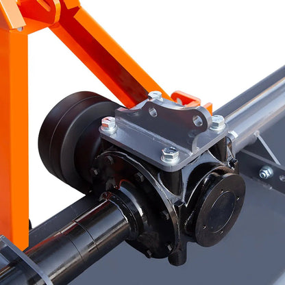 83″ 3-Point Hitch Commercial Grade Rotary Tiller, 45-80 HP Tractor, 6″ Tilling Depth, PTO Shaft Included, Category 1 & 2 Hookup, TMG-RT83