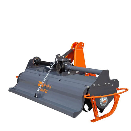 83″ 3-Point Hitch Commercial Grade Rotary Tiller, 45-80 HP Tractor, 6″ Tilling Depth, PTO Shaft Included, Category 1 & 2 Hookup, TMG-RT83