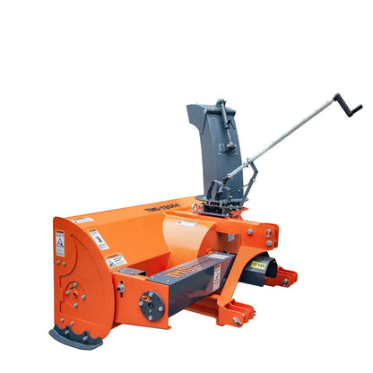 84″ 3-Point Hitch Snow Blower, 25-90 HP, 24″ Diameter Impeller, 360° Snow Chute, CAT 1 & CAT 2 Suspension, TMG-TBS84