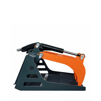 84″ Skid Steer Skeleton Grapple Attachment, Universal Mount, 34″ Arm Opening, 3″ Tine Spacing, 2600 lb Weight Capacity, TMG-SG85