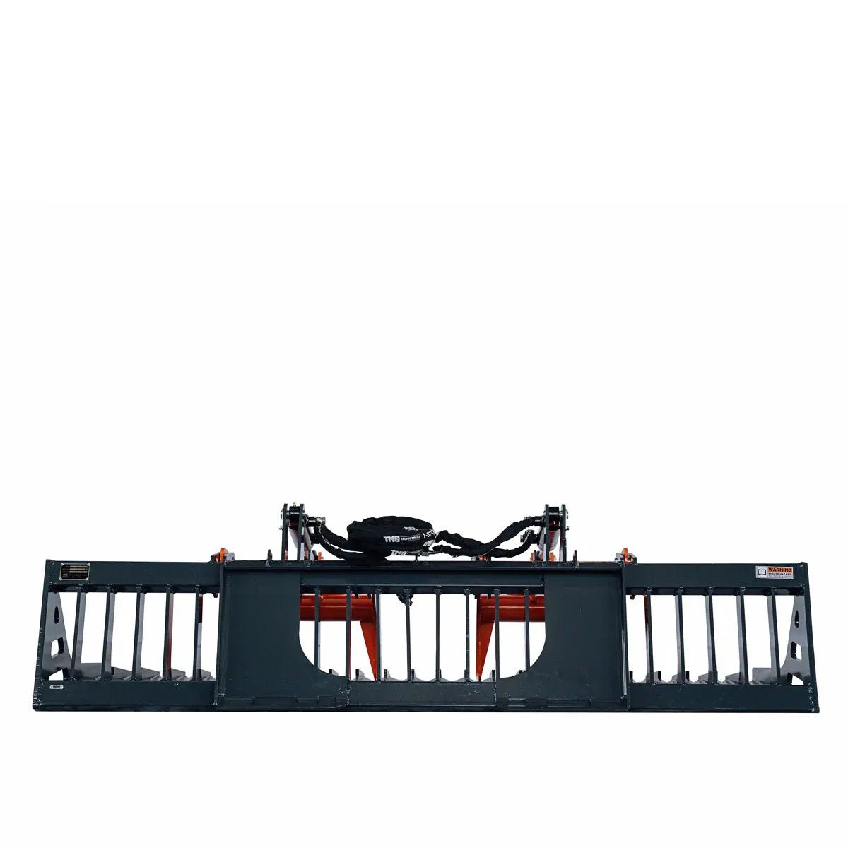 84″ Skid Steer Skeleton Grapple Attachment, Universal Mount, 34″ Arm Opening, 3″ Tine Spacing, 2600 lb Weight Capacity, TMG-SG85