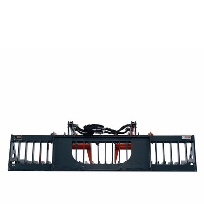 84″ Skid Steer Skeleton Grapple Attachment, Universal Mount, 34″ Arm Opening, 3″ Tine Spacing, 2600 lb Weight Capacity, TMG-SG85