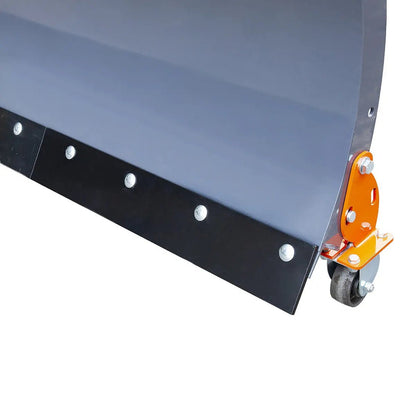 84″ Truck/SUV Front Mount Snow Plow Pusher, Left and Right Angle, 2″ Mount Receiver, Wireless Winch Control, TMG-TSP84