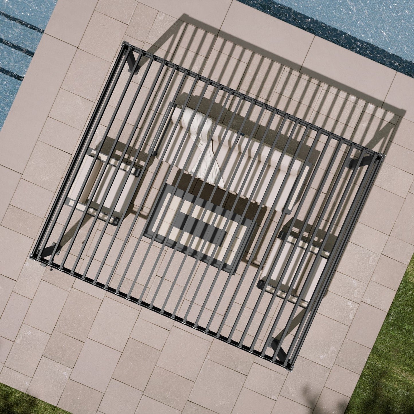 MIRADOR 88S 10’x12′ PERGOLA