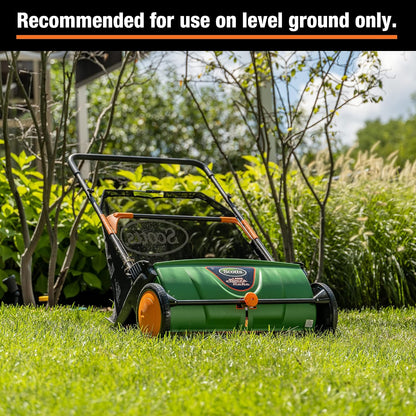 Scotts 26 in. Push Lawn Sweeper LSW70026S, Black/Green