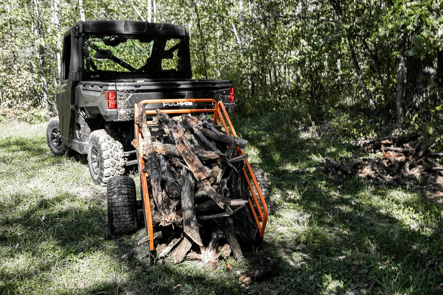 Impact Implements 1500 lb Utility Cargo Trailer with Pivot Dump for ATV, UTV, and Lawn Tractor