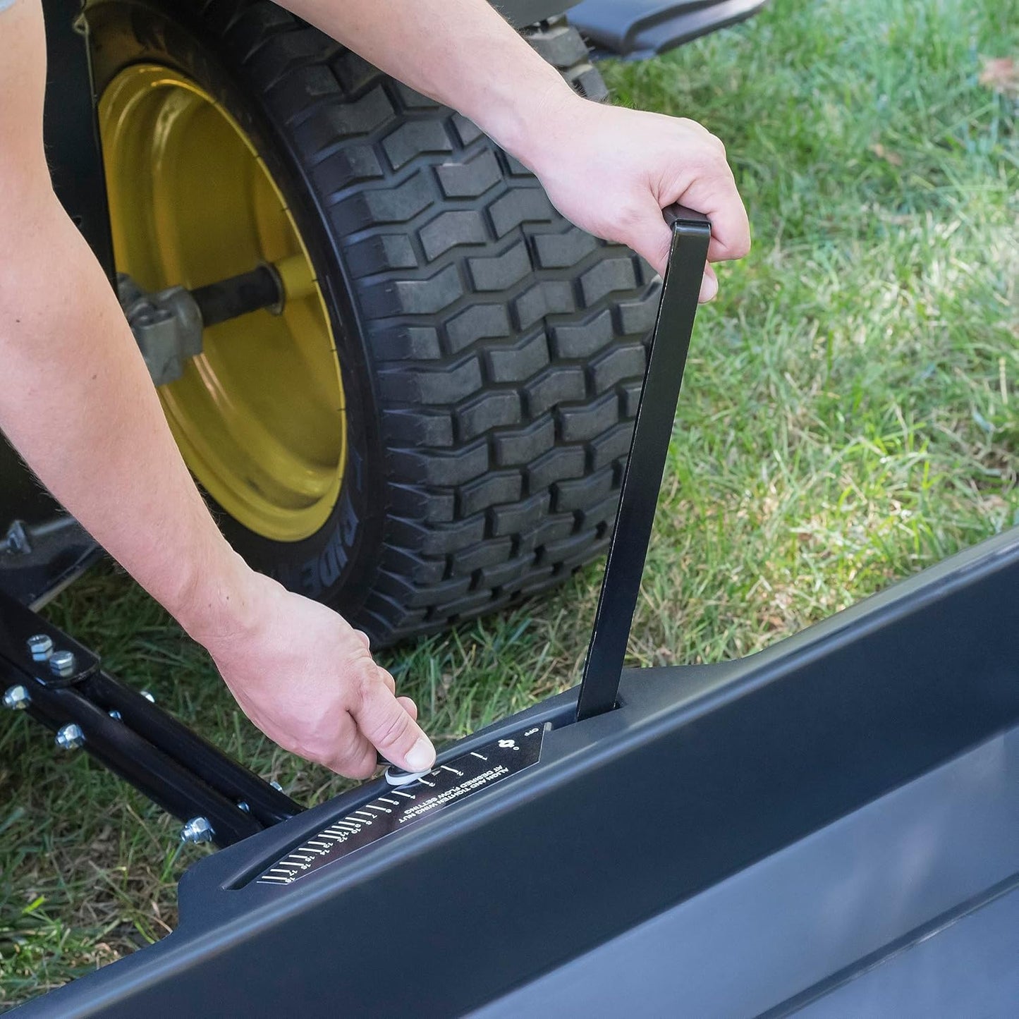 Agri-Fab 45-0543 Tow-Behind 100 lb Lawn & Garden Spiker Seeder Spreader