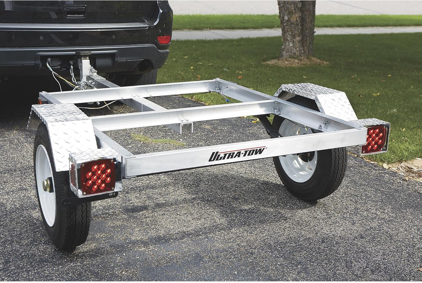 Ultra-Tow 40in. x 48in. Aluminum Utility Trailer Kit – 1060-Lb. Load Capacity