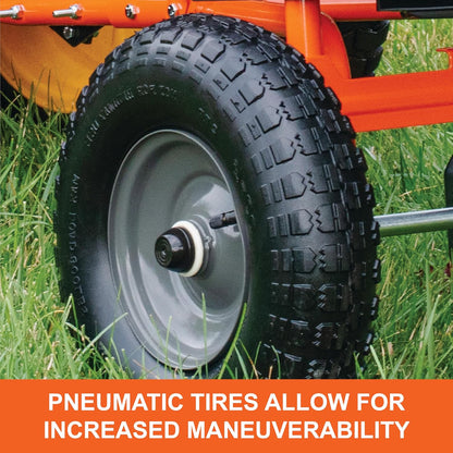 Agri-Fab 45-0543 Tow-Behind 100 lb Lawn & Garden Spiker Seeder Spreader