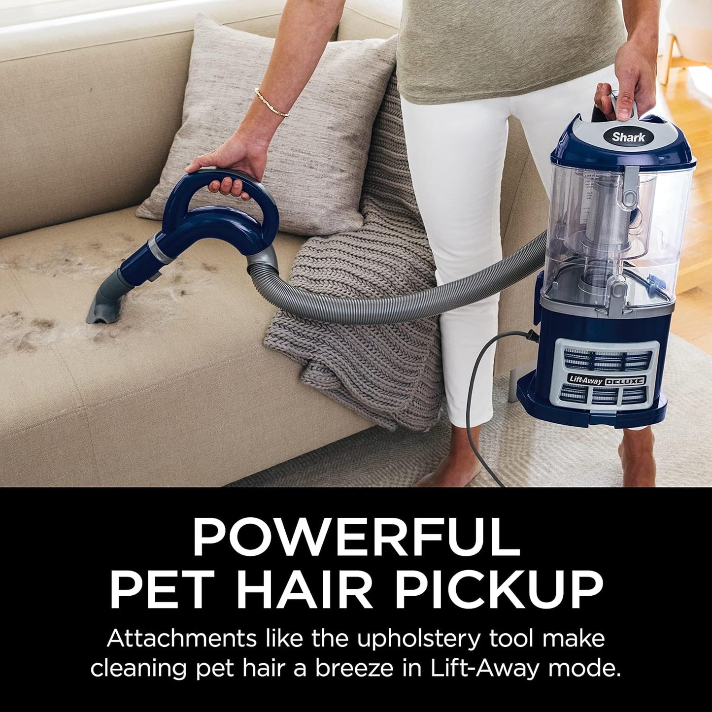 Shark Navigator Lift-Away Upright Vacuum with HEPA & Pet Tools