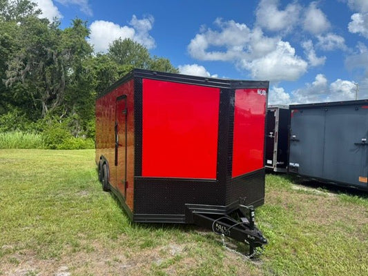 2025 8.5X20TA ENCLOSED CARGO TRAILER RAMP DOOR 84” 9634