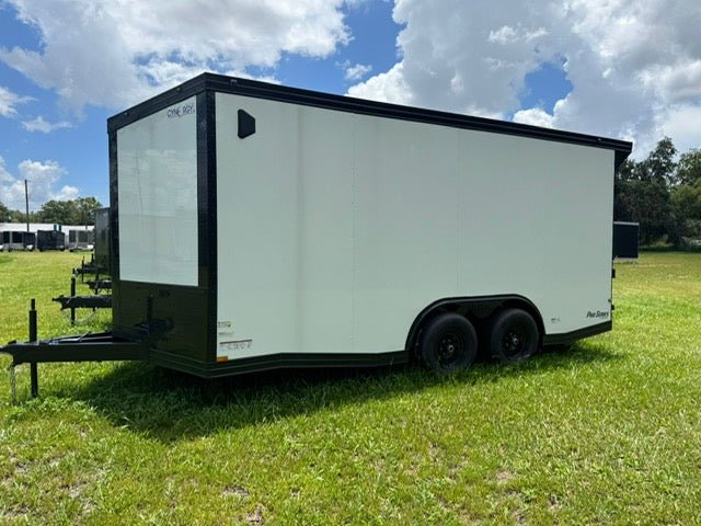 2025 8.5X16TA ENCLOSED CARGO TRAILER RAMP DOOR 84” 9768