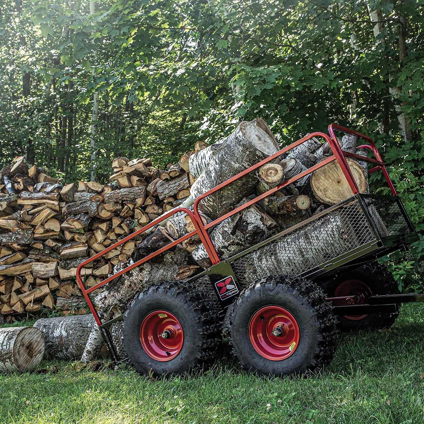 Yutrax Trail Warrior X4 1,250 lb Off-Road UTV/ATV Utility Trailer TX159