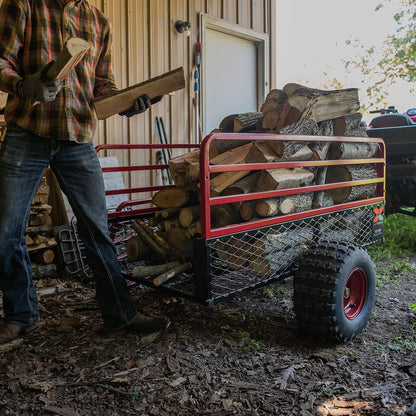 Yutrax Trail Warrior X4 1,250 lb Off-Road UTV/ATV Utility Trailer TX159