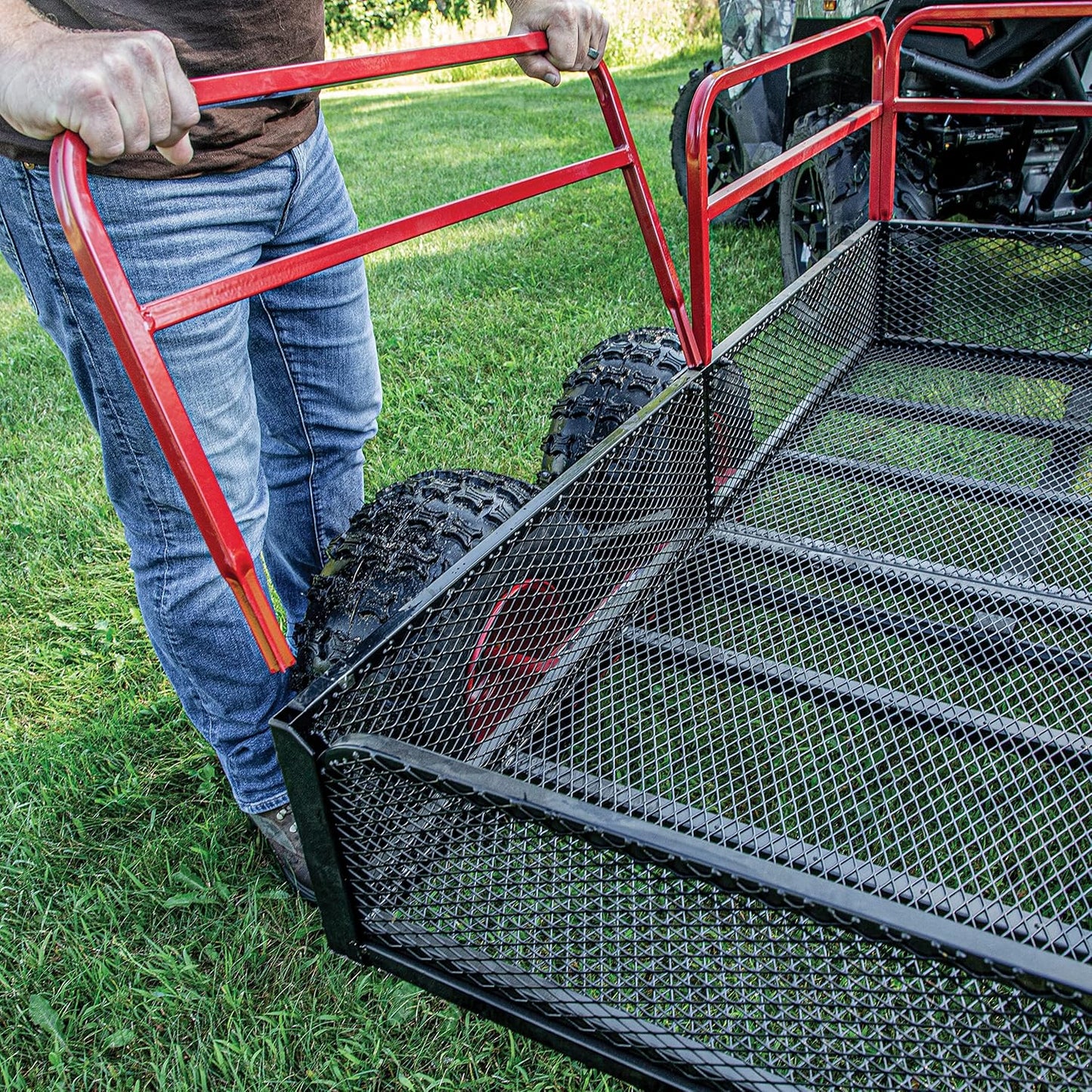 Yutrax Trail Warrior X4 1,250 lb Off-Road UTV/ATV Utility Trailer TX159