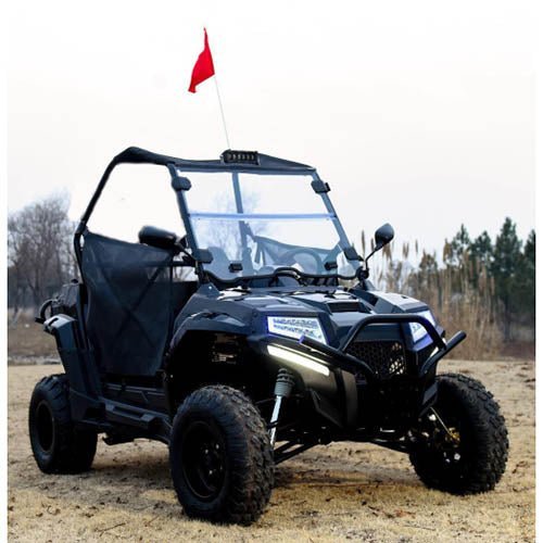 200cc Highlander UTV – Fuel-Injected Power & Style (YK200U – BLACK)