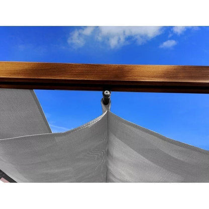 Paragon Outdoor Florence Pergola 11×11, Canadian Cedar / Cocoa