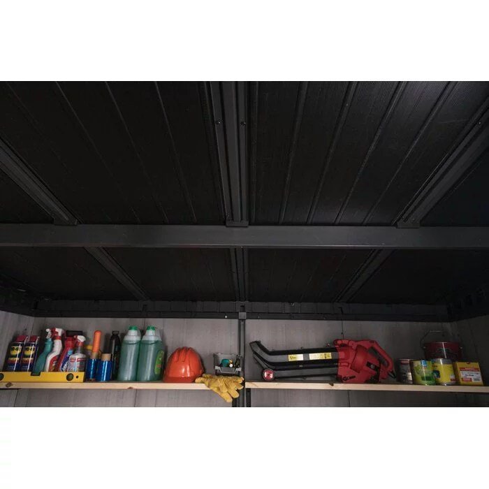 Artisan 9 ft. W x 7.5 ft. D Plastic Storage Shed