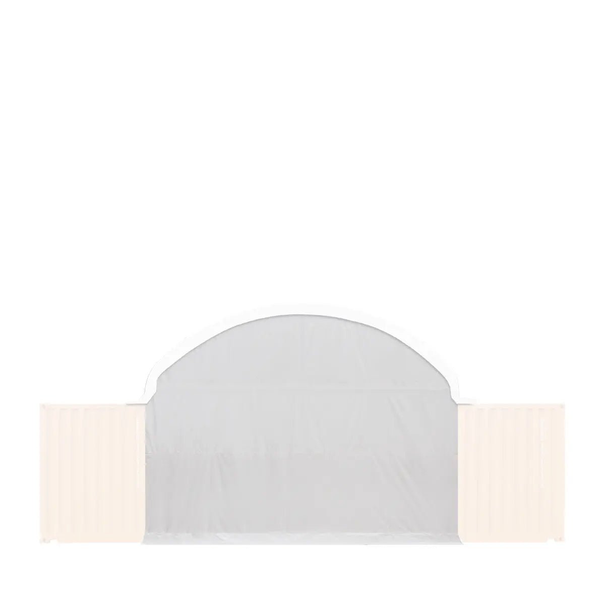 Back End Wall Kit, Compatible with TMG-ST2041CV and TMG-ST2021CE installed with standard height container (8’6″), TMG-ST20BW8V