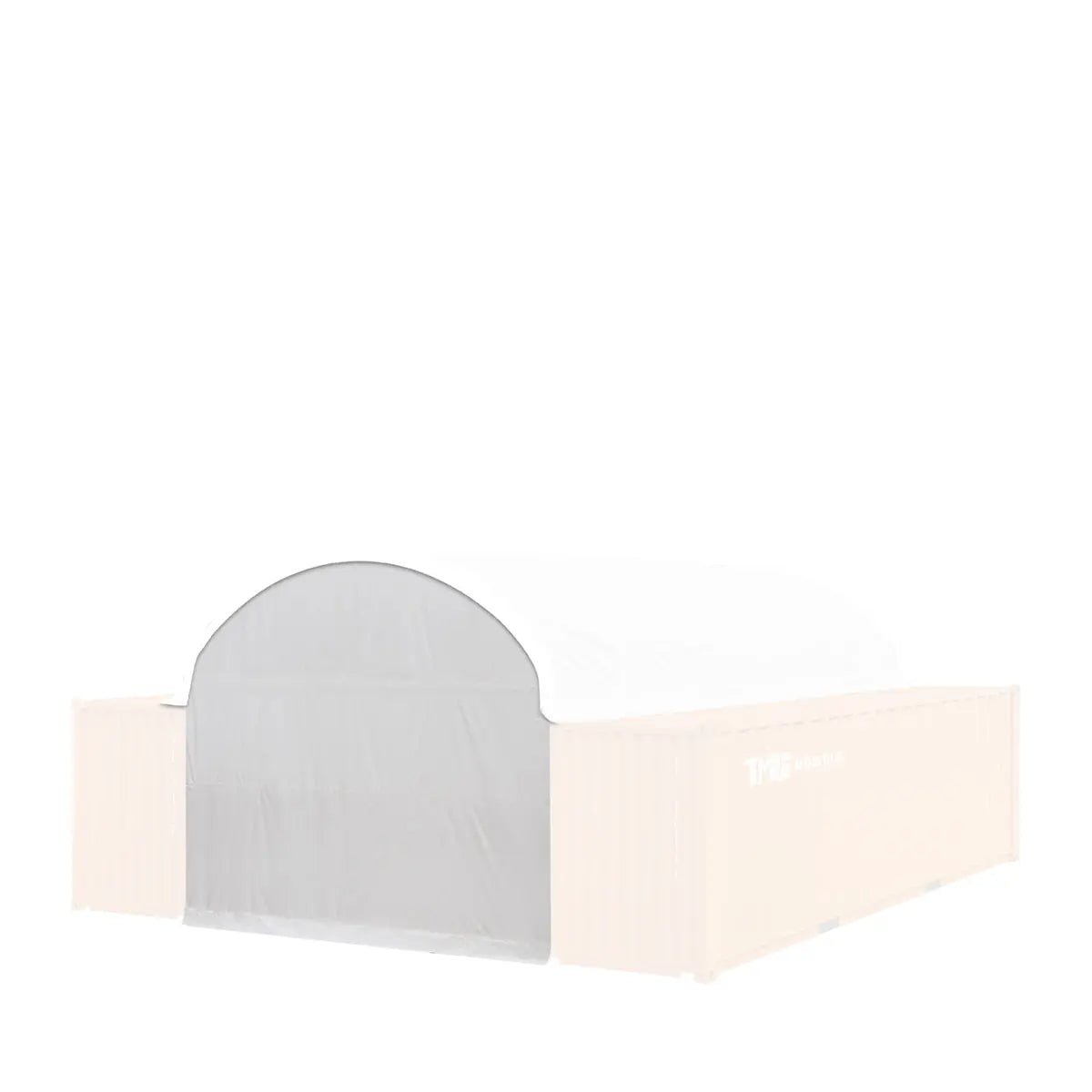 Back End Wall Kit, Compatible with TMG-ST2041CV and TMG-ST2021CE installed with standard height container (8’6″), TMG-ST20BW8V