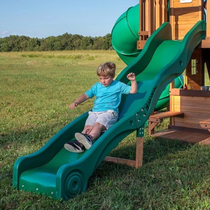 Backyard Discovery Cedar Cove Swing Set