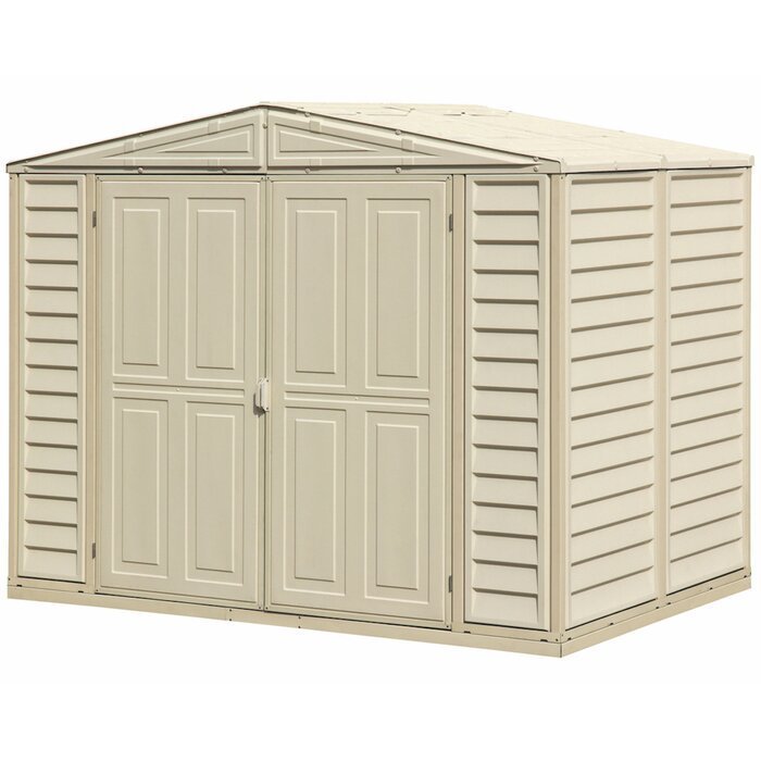 DuraMate 8 ft. W x 6 ft. D Plastic Storage Shed