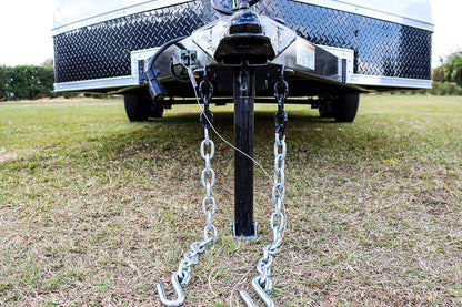 Big White Enclosed Trailer