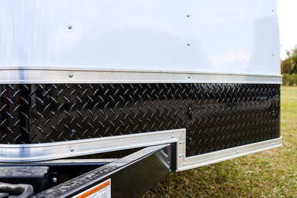 Big White Enclosed Trailer