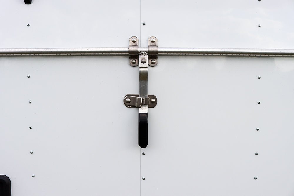 Big White Enclosed Trailer