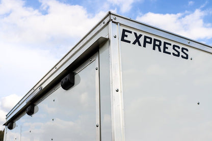 Big White Enclosed Trailer