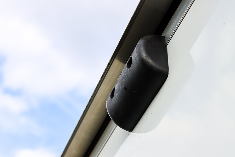 Big White Enclosed Trailer