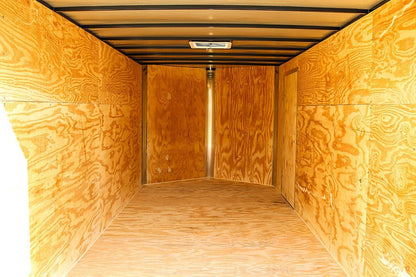Big White Enclosed Trailer