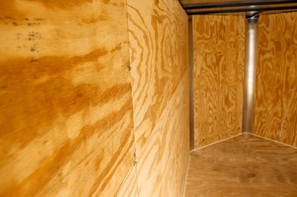 Small Black Enclosed Trailer