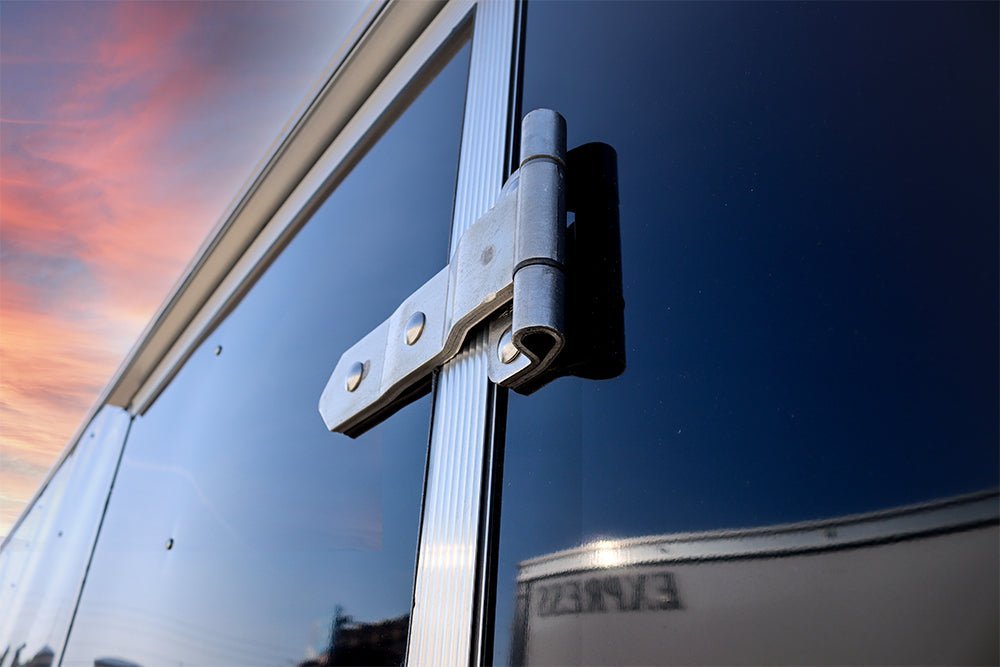 Small Black Enclosed Trailer