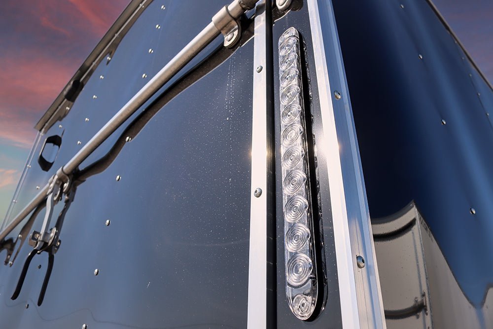 Small Black Enclosed Trailer