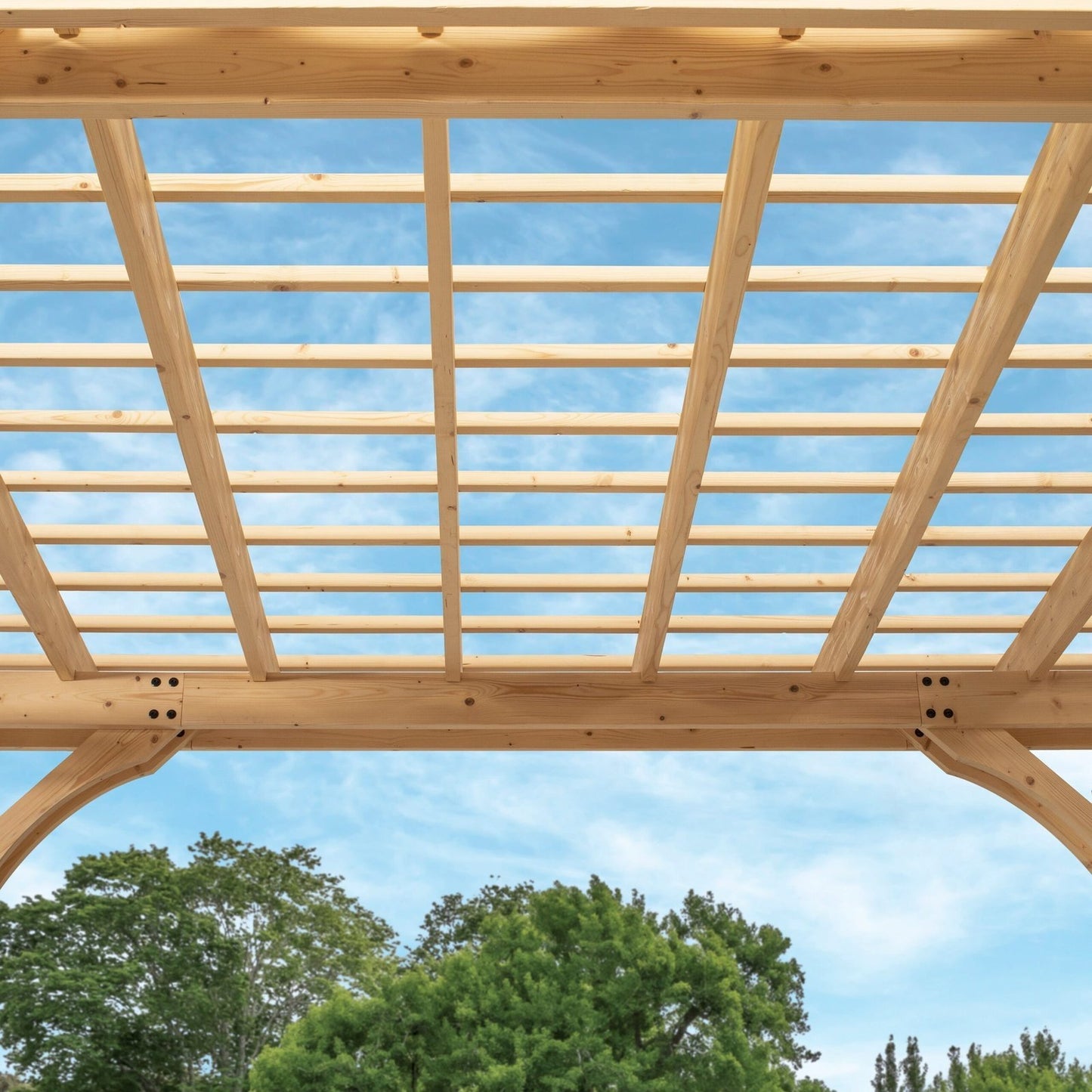 12×10 Fairhaven Pergola Natural