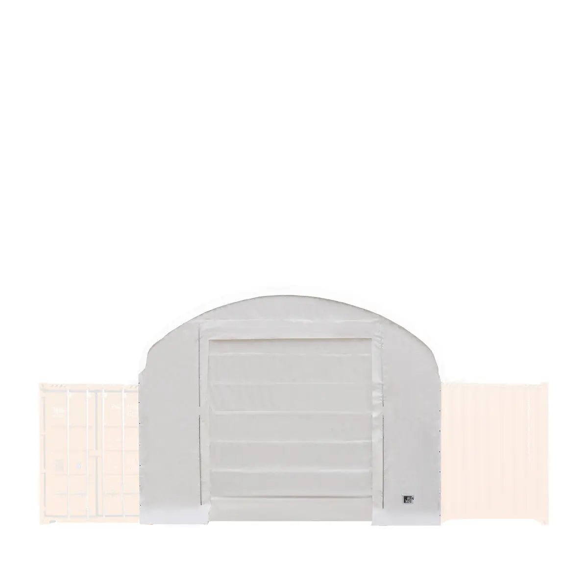 Front End Wall Kit, Compatible with TMG-DT2041CV container shelters installed with the standard height containers (8’6″), TMG-DT20FW8V